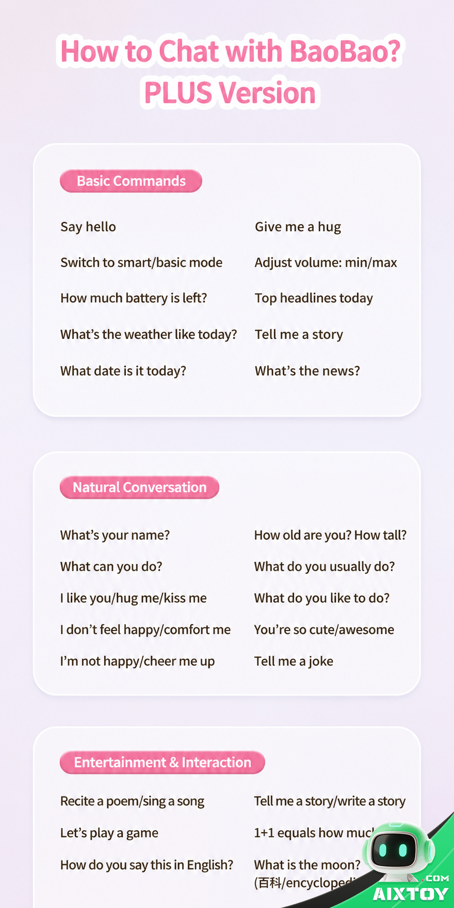 Babo Smart AI Education Robot - Detail 15
