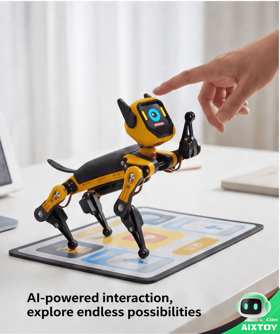 Petoi Bittle V2 robot dog app control interface AIXTOY