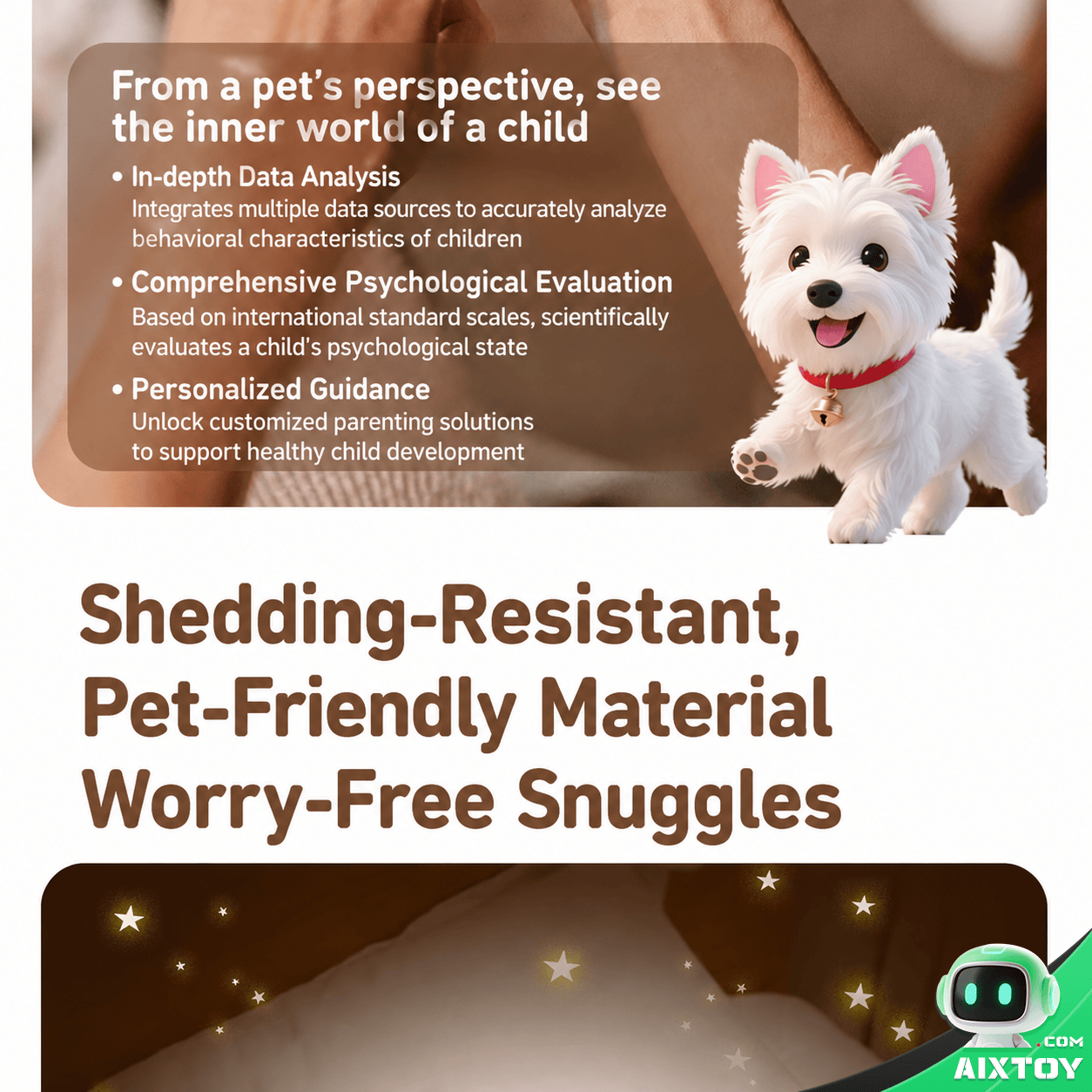 Calolo AI Pet Dog Smart Voice Chat Robot — 12 Calolo AI Pet Dog — detail image 12