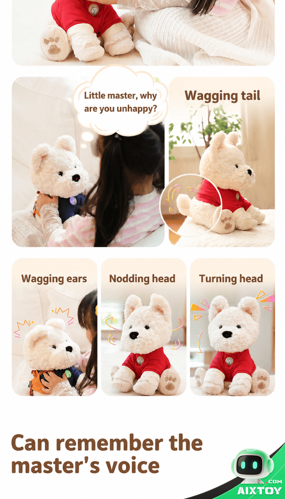 Calolo AI Pet Dog Smart Voice Chat Robot — 08 Calolo AI Pet Dog — detail image 08