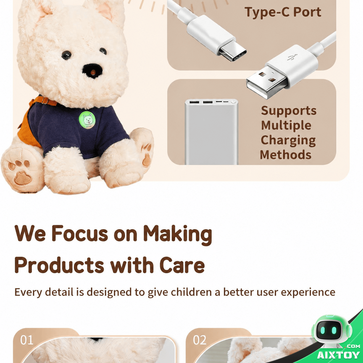 Calolo AI Pet Dog Smart Voice Chat Robot — 15 Calolo AI Pet Dog — detail image 15