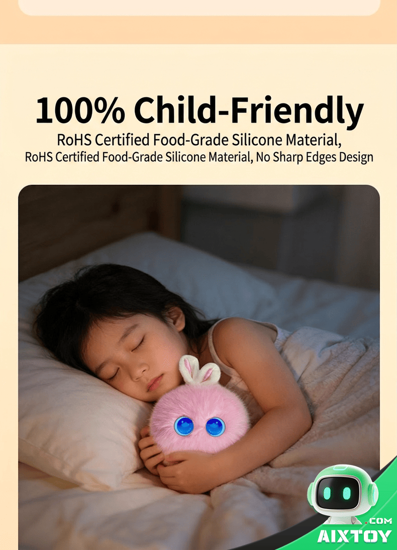 Chuai AI Learning Robot - Smart Education Companion Plush Toy detail