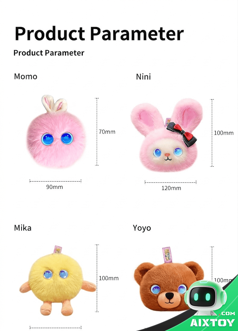 Chuai AI Learning Robot - Smart Education Companion Plush Toy detail
