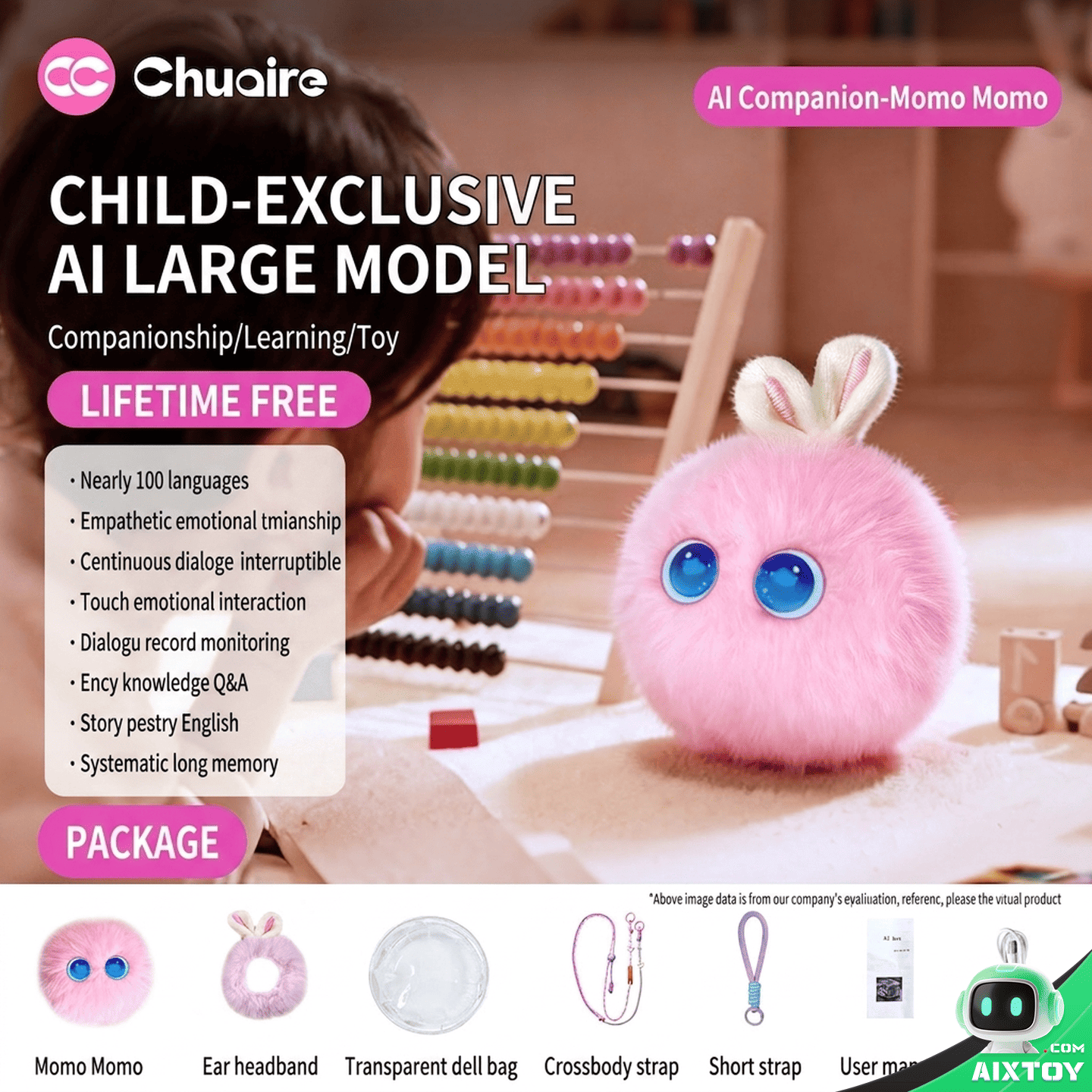 Chuai AI Learning Robot - Smart Education Companion Plush Toy Gallery 5 Chuai AI Learning Robot - Smart Education Companion Plush Toy gallery photo 5