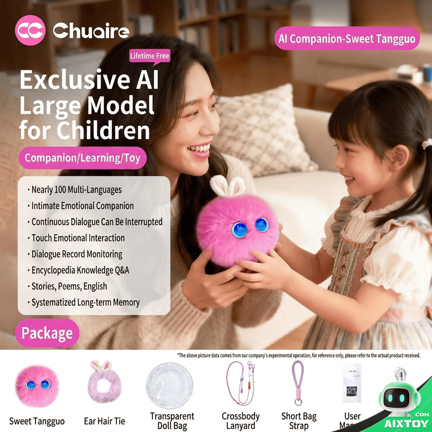 Chuai AI Learning Robot - Smart Education Companion Plush Toy gallery photo 9