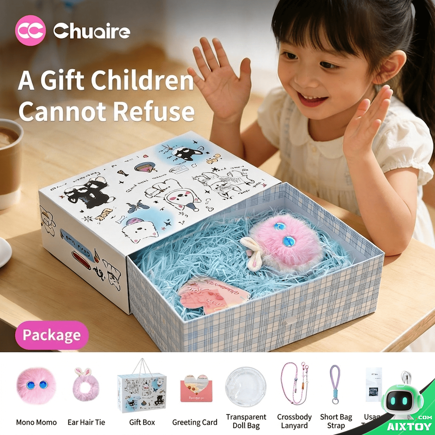 Chuai AI Learning Robot - Smart Education Companion Plush Toy gallery photo 10