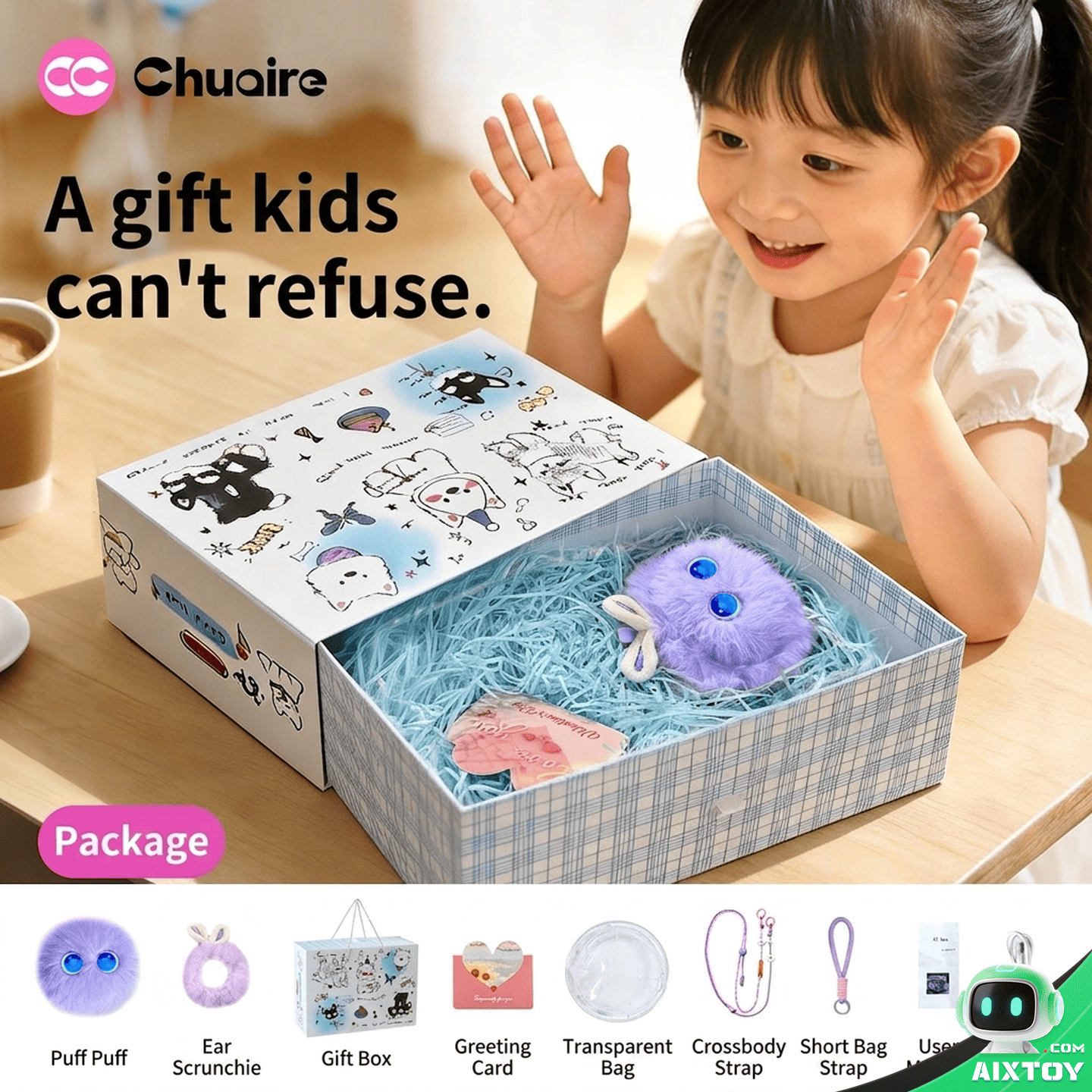Chuai AI Learning Robot - Smart Education Companion Plush Toy Gallery 11 Chuai AI Learning Robot - Smart Education Companion Plush Toy gallery photo 11