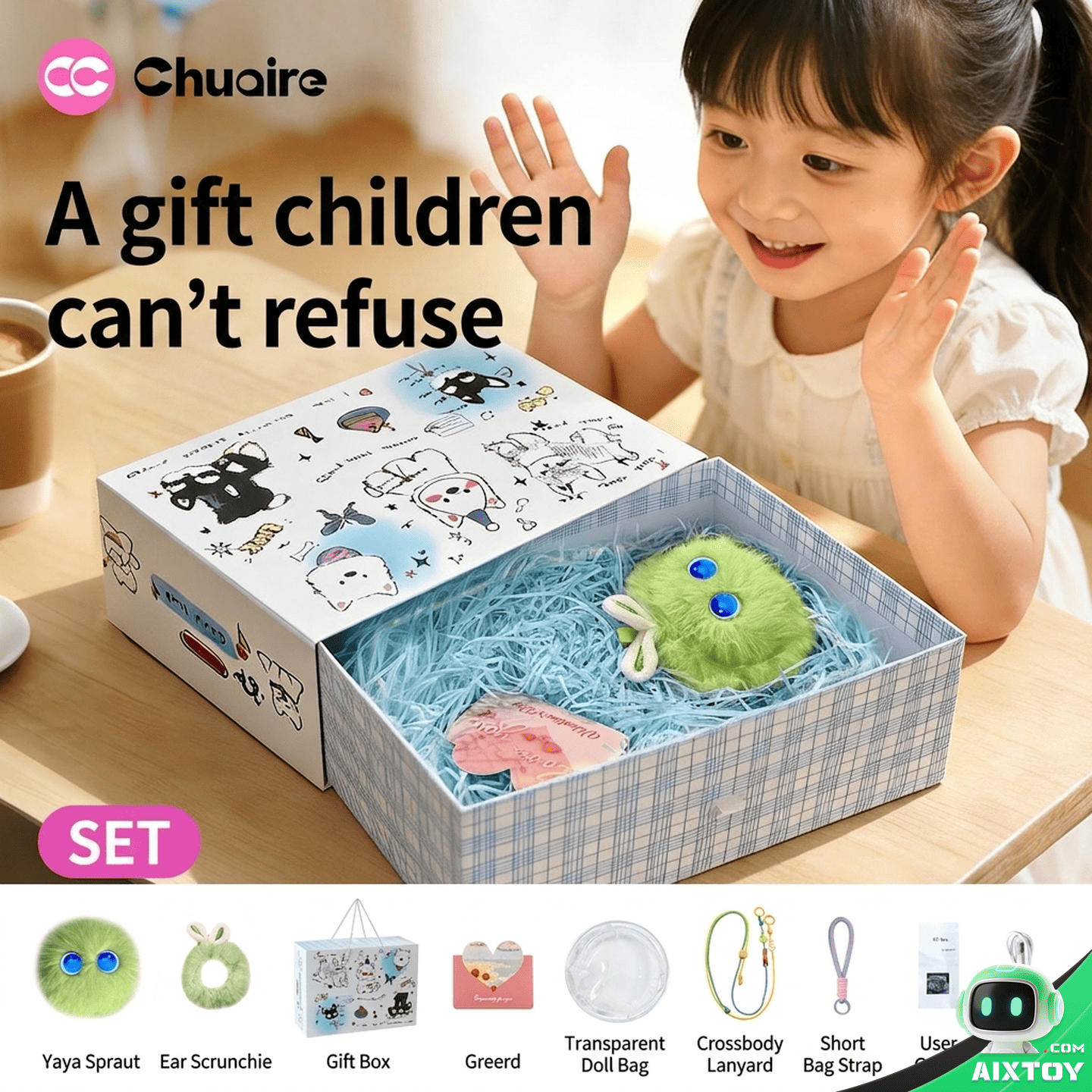 Chuai AI Learning Robot - Smart Education Companion Plush Toy gallery photo 13
