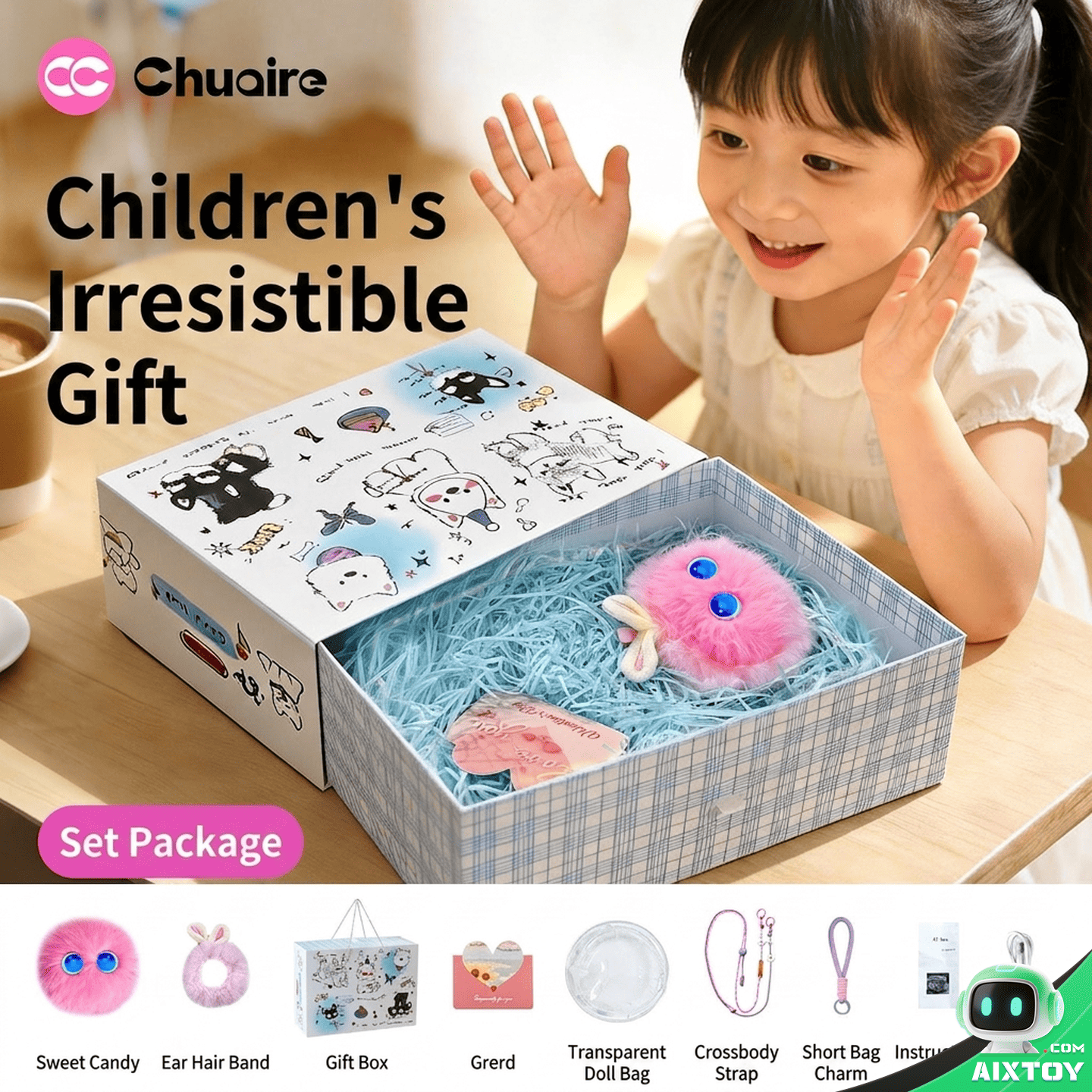 Chuai AI Learning Robot - Smart Education Companion Plush Toy gallery photo 14