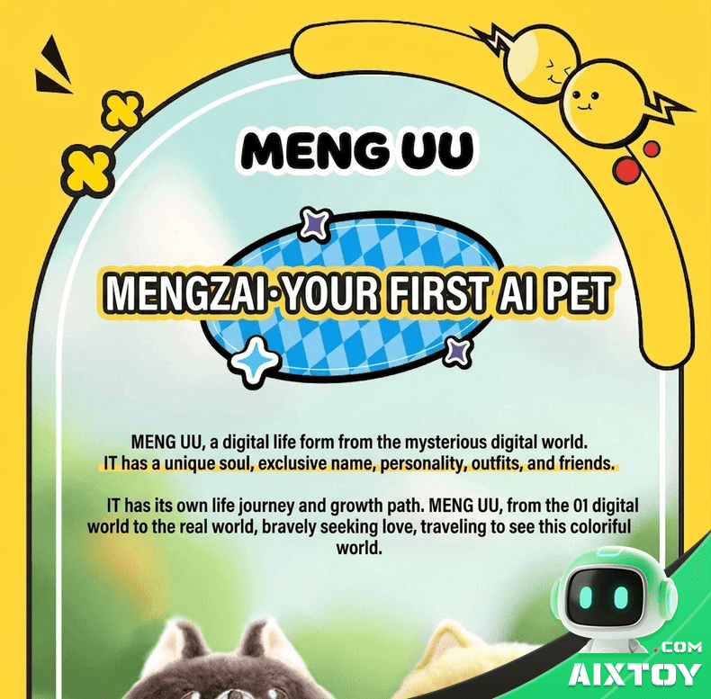UBTECH CuteUU AI Chat Robot - Smart Plush Pet Toy detail