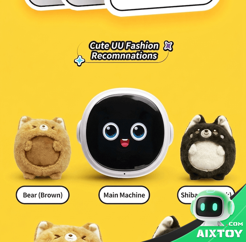 UBTECH CuteUU AI Chat Robot - Smart Plush Pet Toy detail