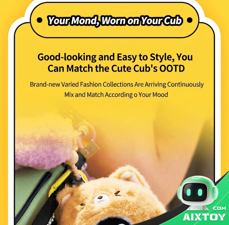 UBTECH CuteUU AI Chat Robot - Smart Plush Pet Toy detail