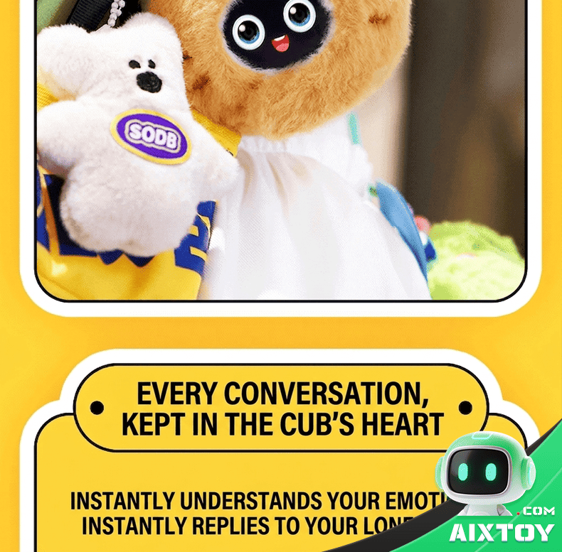 UBTECH CuteUU AI Chat Robot - Smart Plush Pet Toy detail