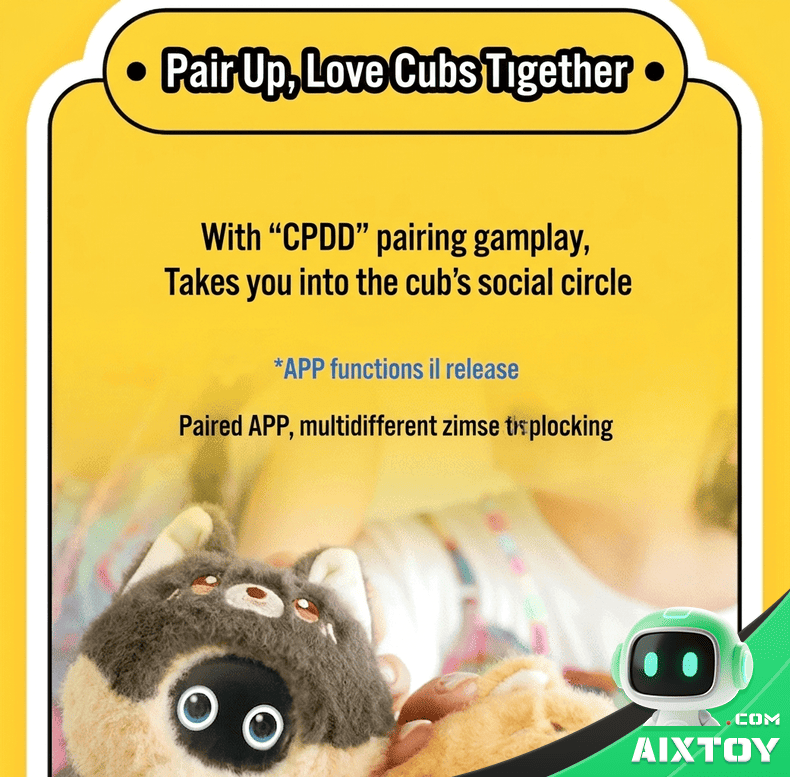 UBTECH CuteUU AI Chat Robot - Smart Plush Pet Toy detail