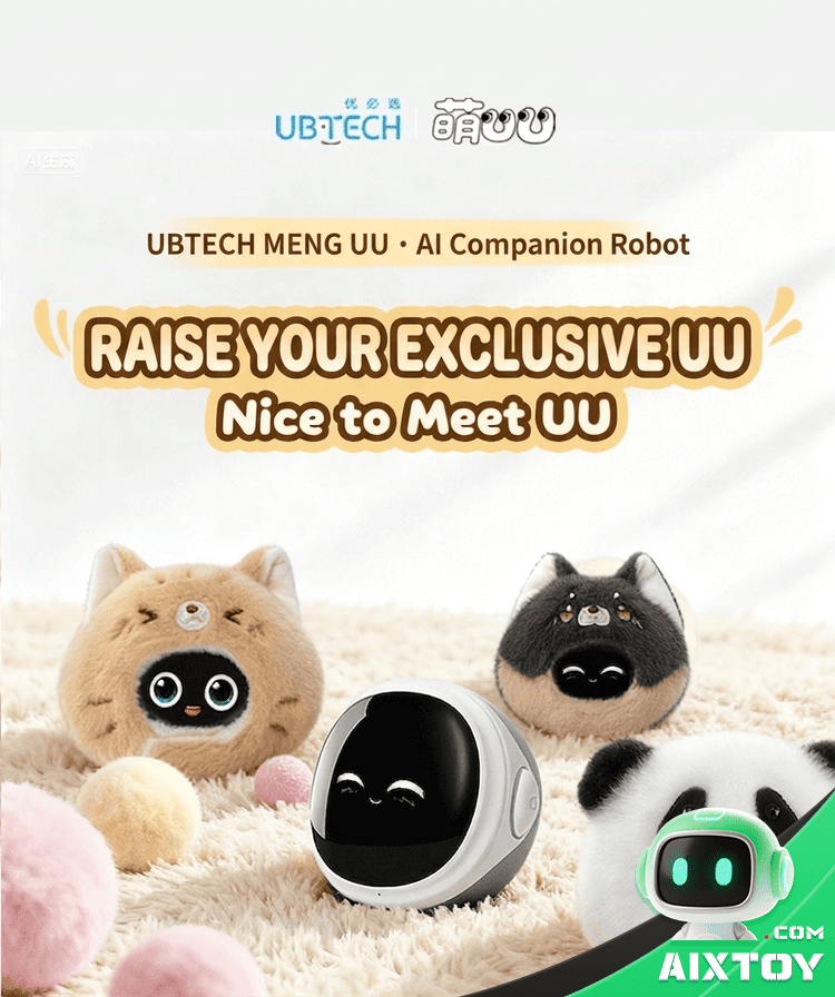 UBTECH CuteUU AI Companion Robot - Smart Chat Plush Toy detail