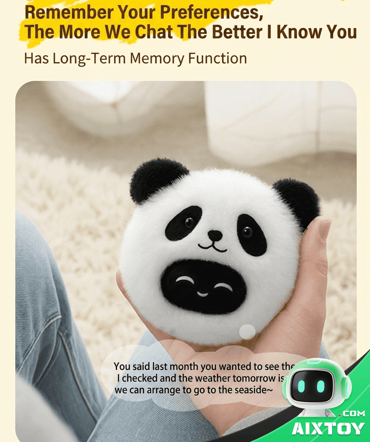 UBTECH CuteUU AI Companion Robot - Smart Chat Plush Toy detail