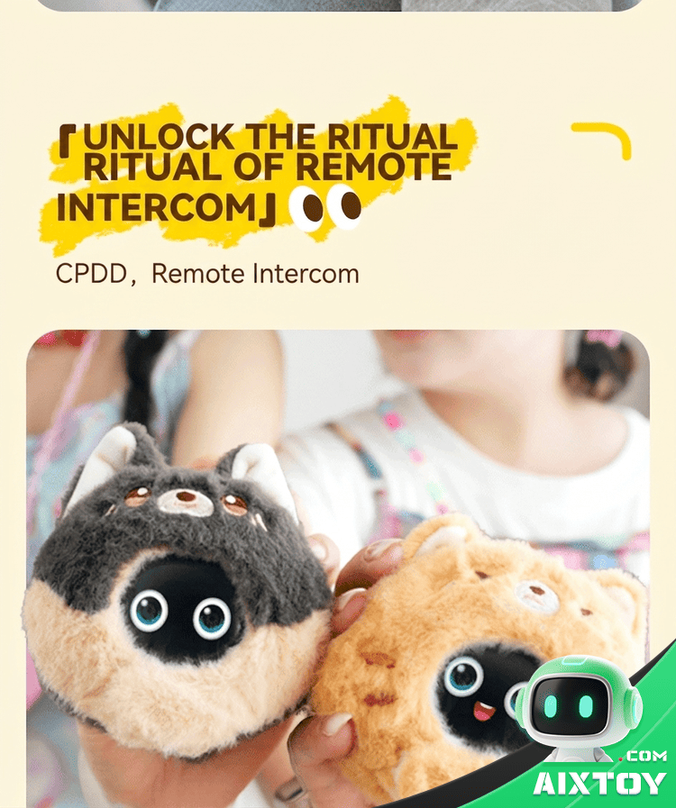 UBTECH CuteUU AI Companion Robot - Smart Chat Plush Toy detail