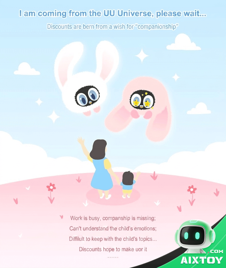 UBTECH CuteUU AI Smart Robot - Voice Companion Plush detail