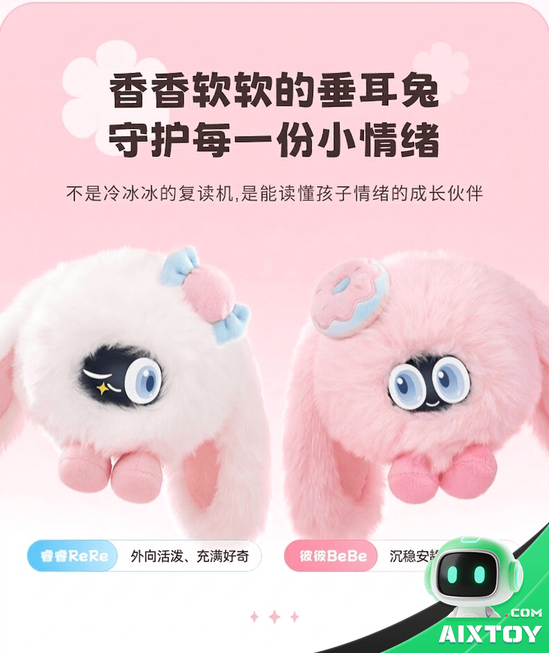 UBTECH CuteUU AI Smart Robot - Voice Companion Plush detail