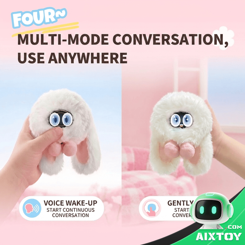 UBTECH CuteUU AI Smart Robot - Voice Companion Plush detail