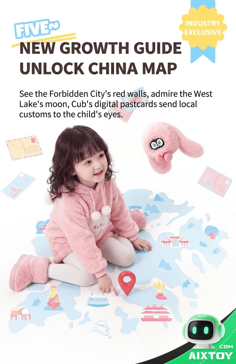 UBTECH CuteUU AI Smart Robot - Voice Companion Plush detail