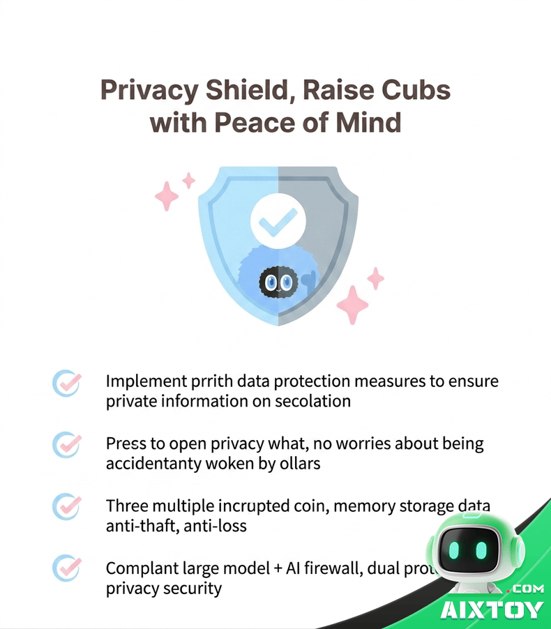 UBTECH CuteUU AI Smart Robot - Voice Companion Plush detail