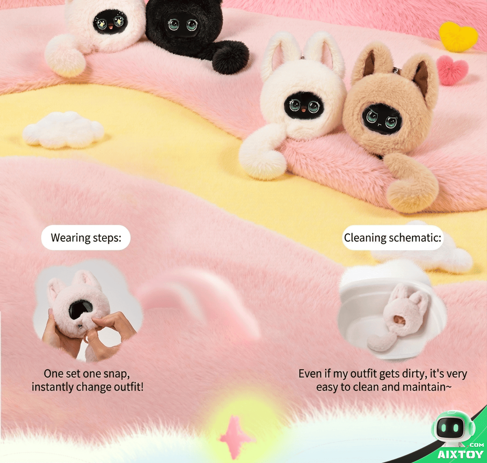 UBTECH CuteUU Emotional AI Companion Robot - Smart Electronic Pet detail