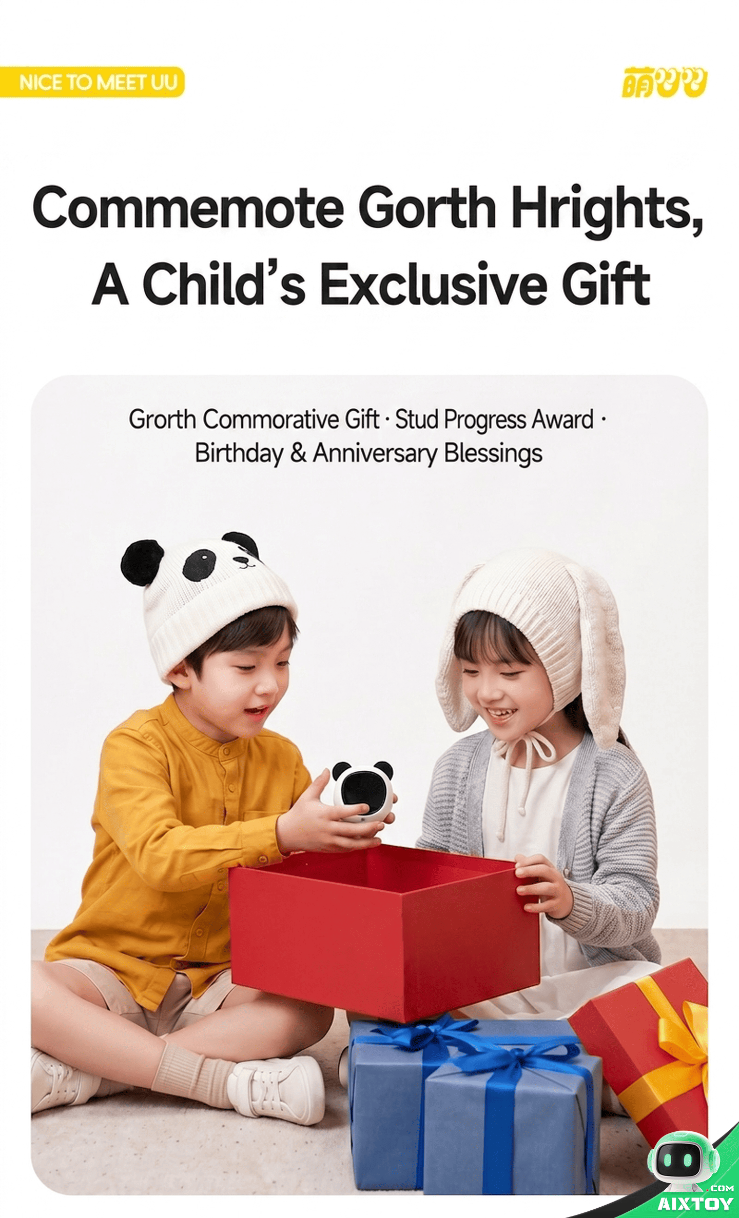 UBTECH CuteUU Smart AI Companion Robot - Voice Chat & 4G detail