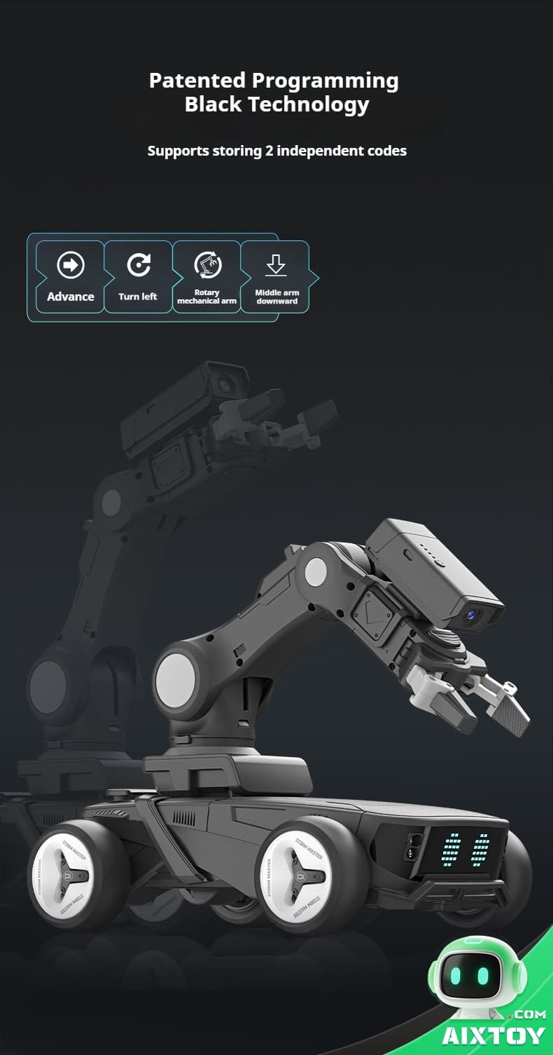 FPV Camera Real-time Video System FPV Camera System - AI Robot Tank Real-time Video Transmission & Remote View