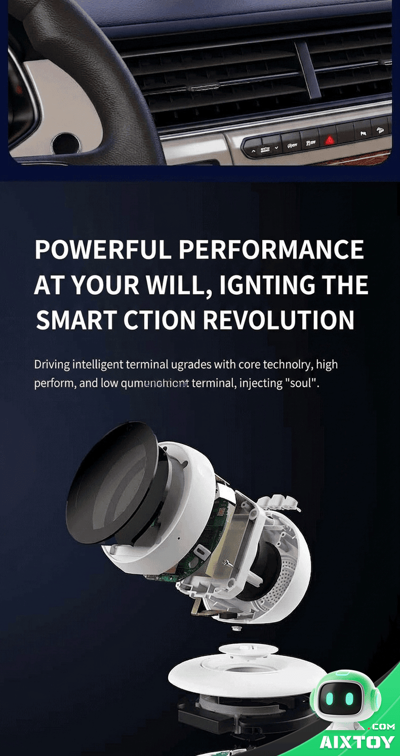 DiMi Desktop AI Robot - Emotion Recognition Voice Dialogue Pet Companion detail