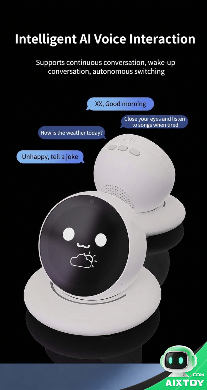 DiMi Desktop AI Robot - Emotion Recognition Voice Dialogue Pet Companion detail