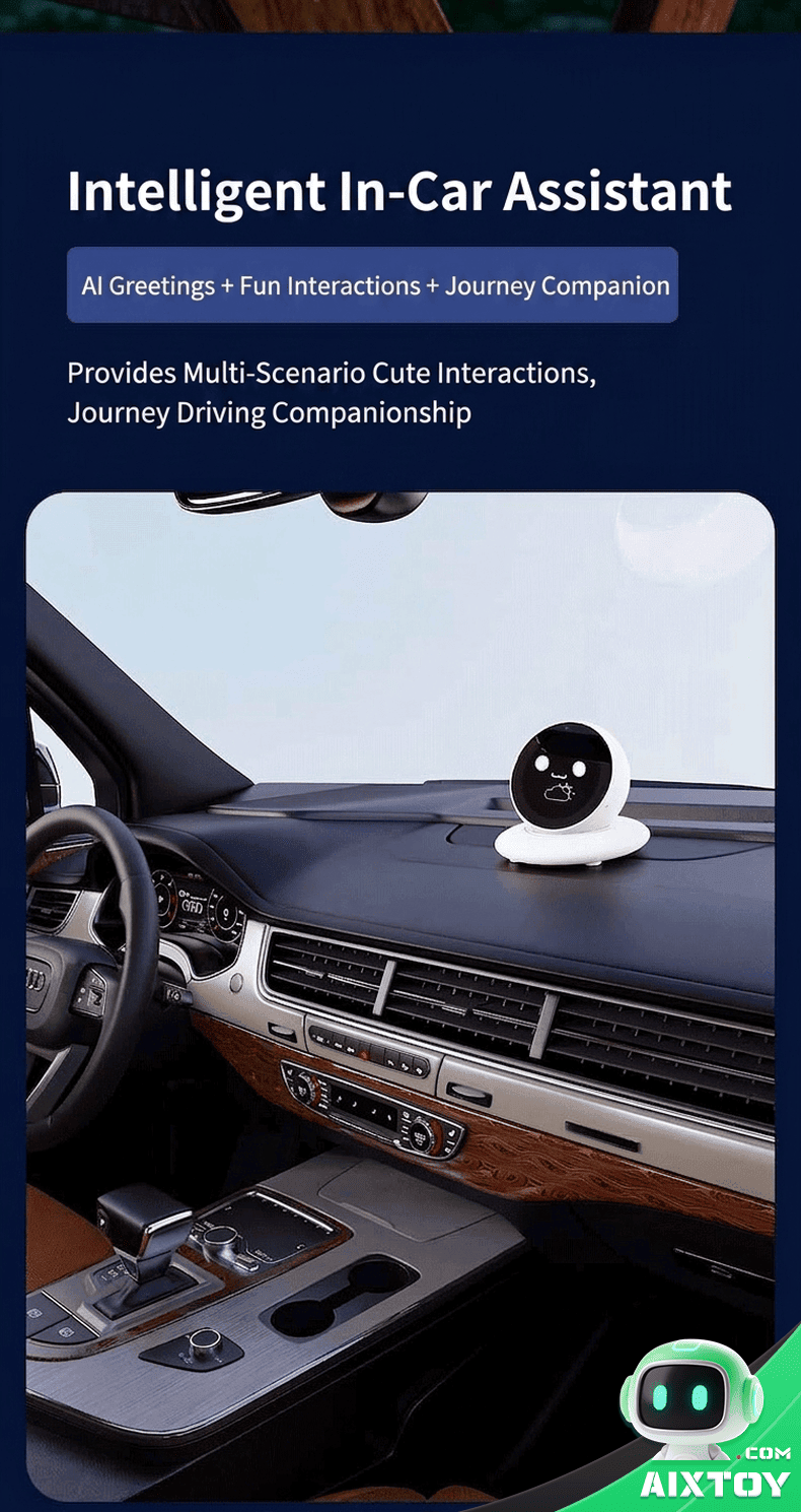DiMi Desktop AI Robot - Emotion Recognition Voice Dialogue Pet Companion detail
