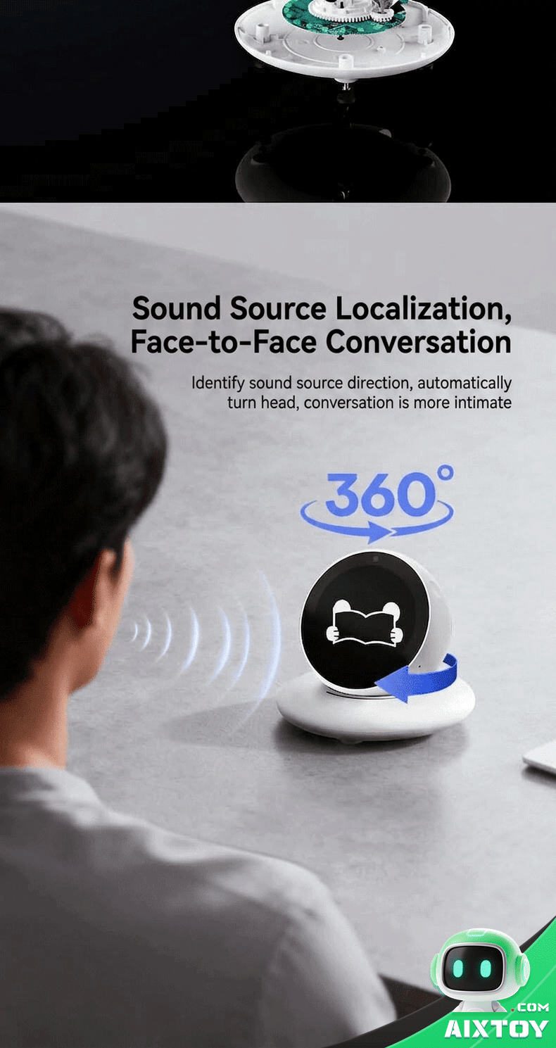 DiMi Desktop AI Robot - Emotion Recognition Voice Dialogue Pet Companion detail