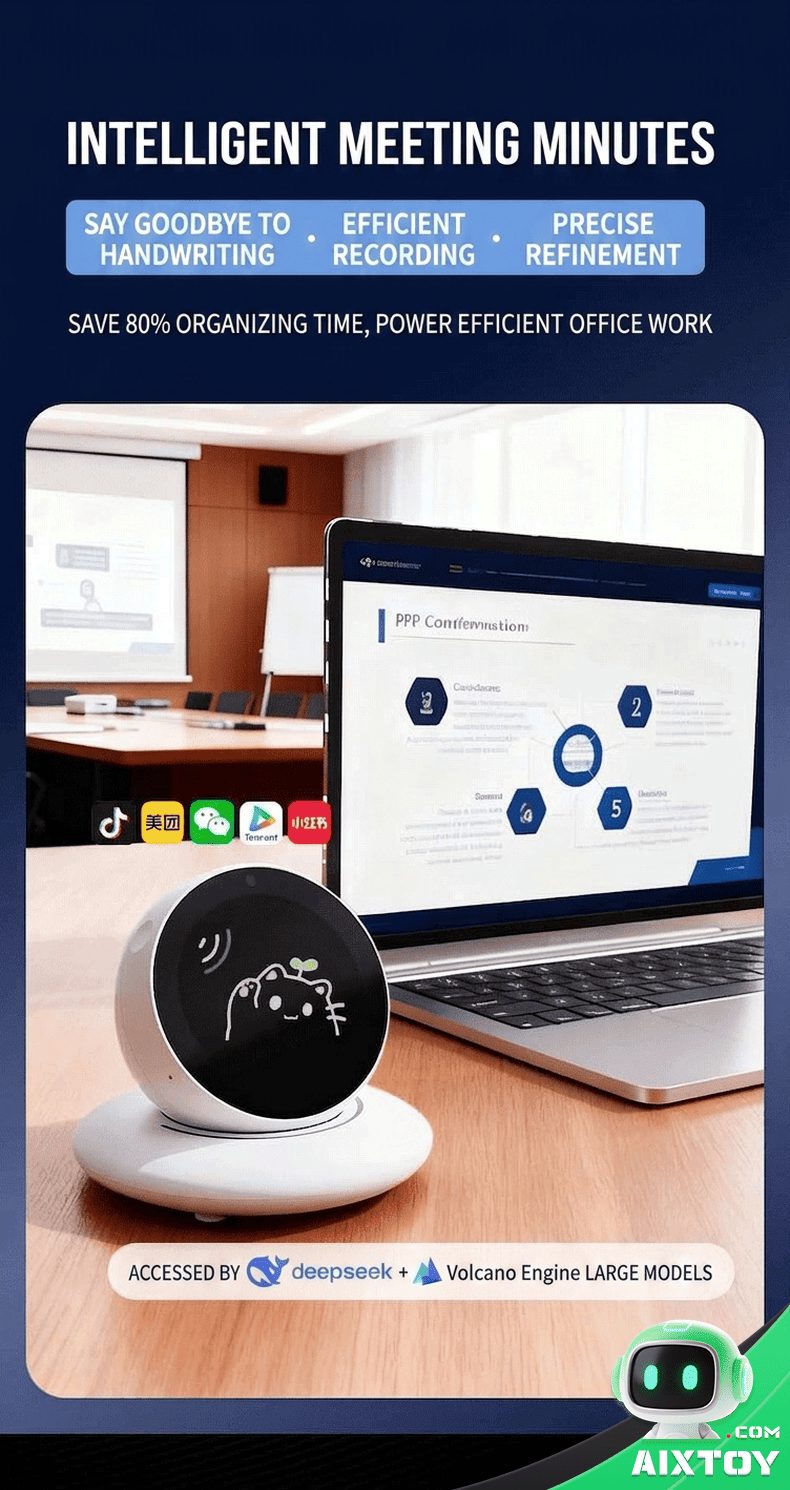 DiMi Desktop AI Robot - Emotion Recognition Voice Dialogue Pet Companion detail
