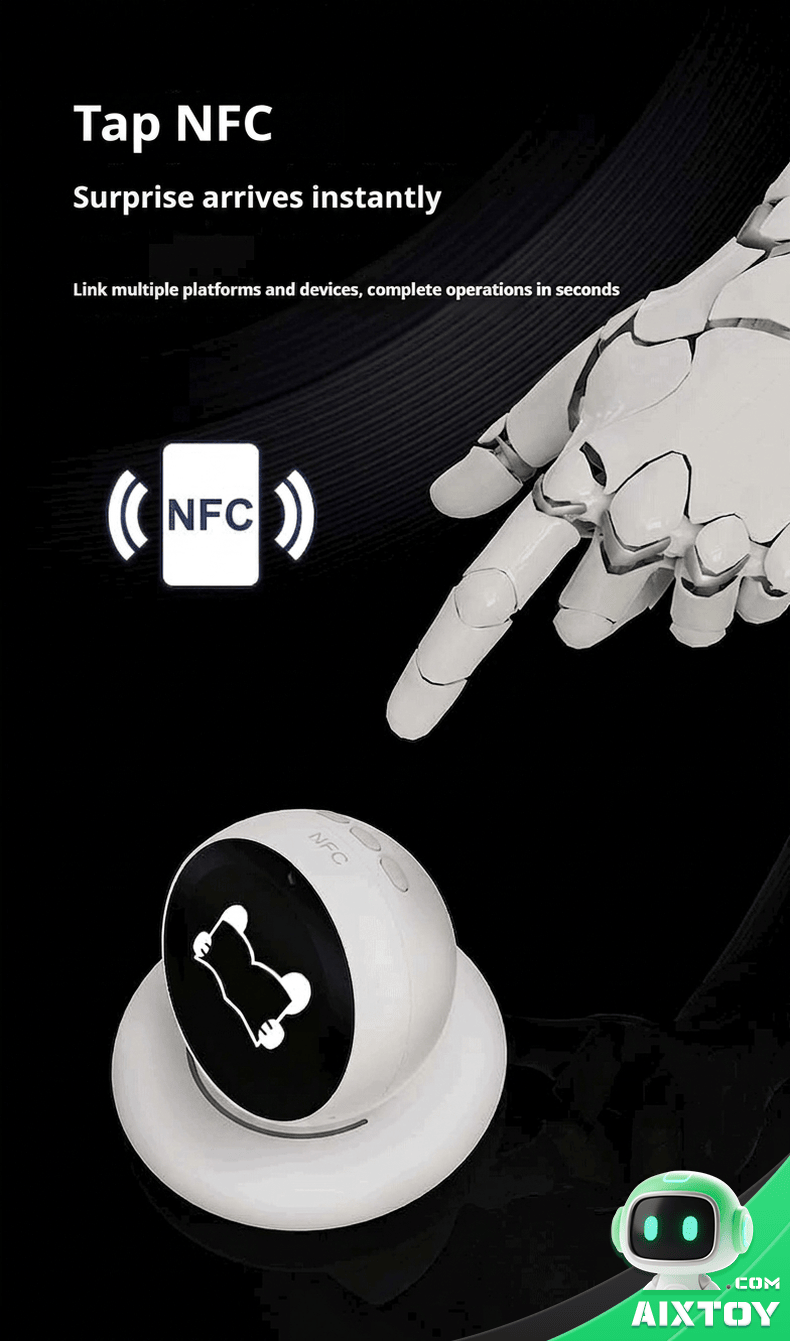 DiMi Desktop AI Robot - Emotion Recognition Voice Dialogue Pet Companion detail