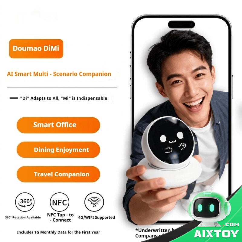 DiMi Desktop AI Robot - Emotion Recognition Voice Dialogue Pet Companion Gallery 4 DiMi Desktop AI Robot - Emotion Recognition Voice Dialogue Pet Companion gallery photo 4