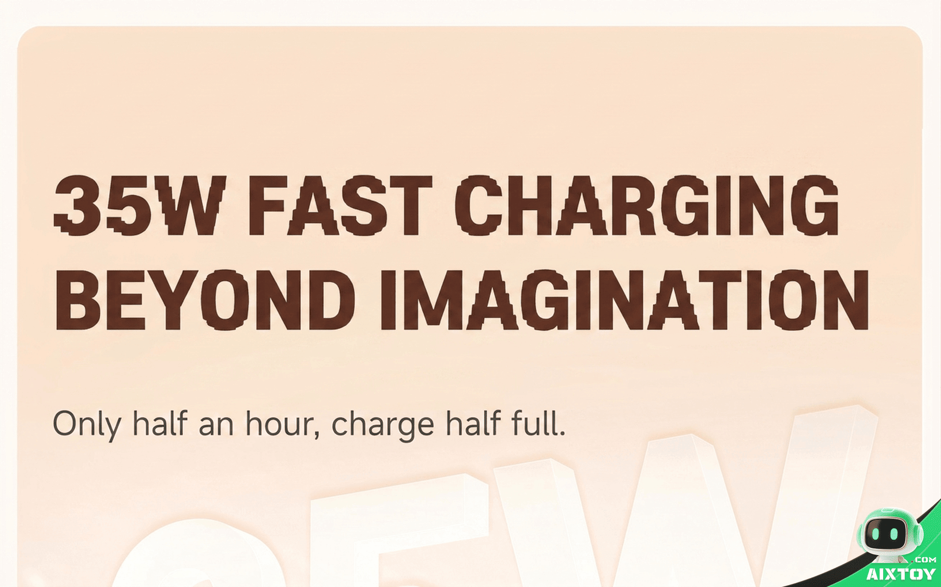 Divoom PixelScreen 35W GaN Fast Charger - DIY LED Display PD Charger detail