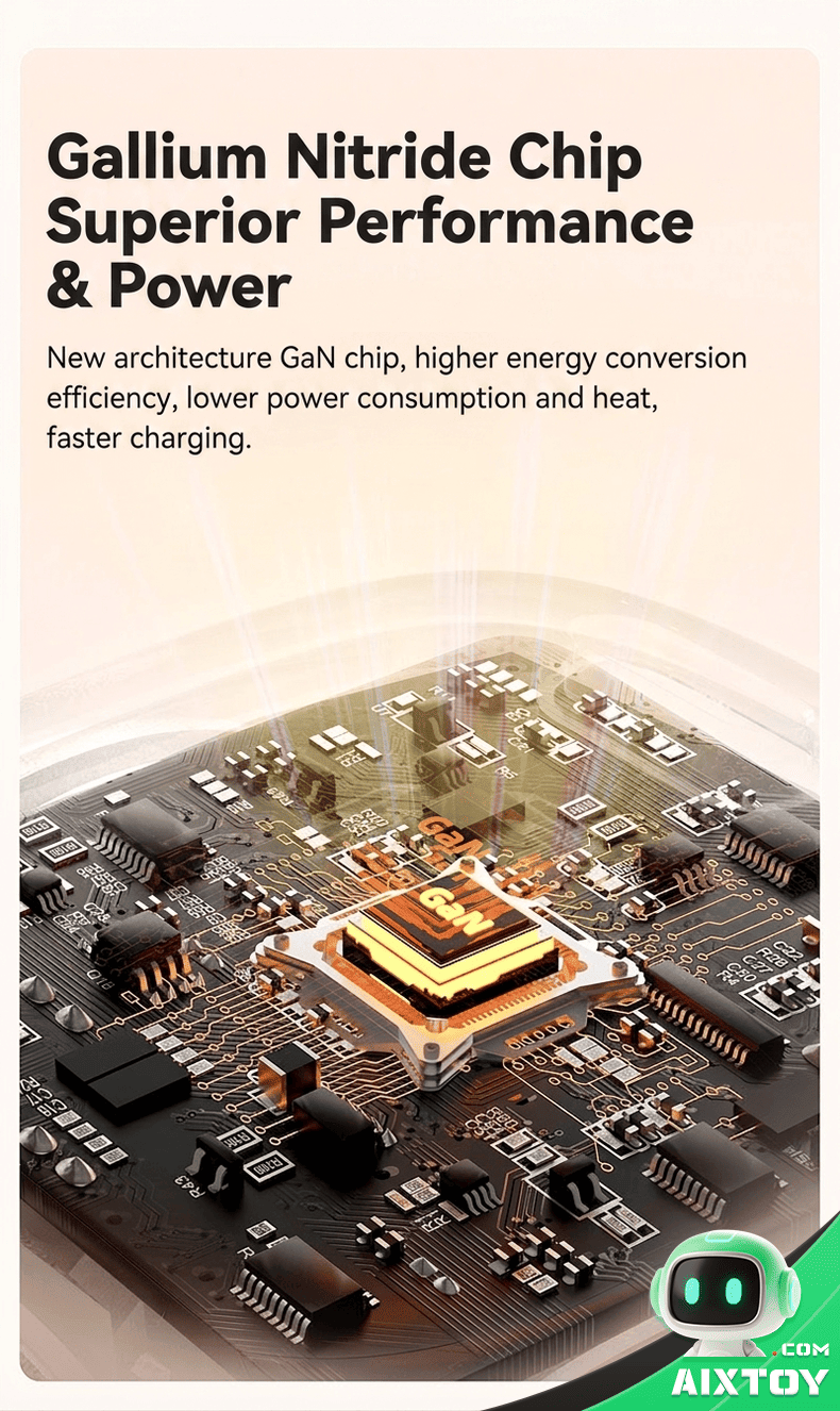 Divoom PixelScreen 35W GaN Fast Charger - DIY LED Display PD Charger detail
