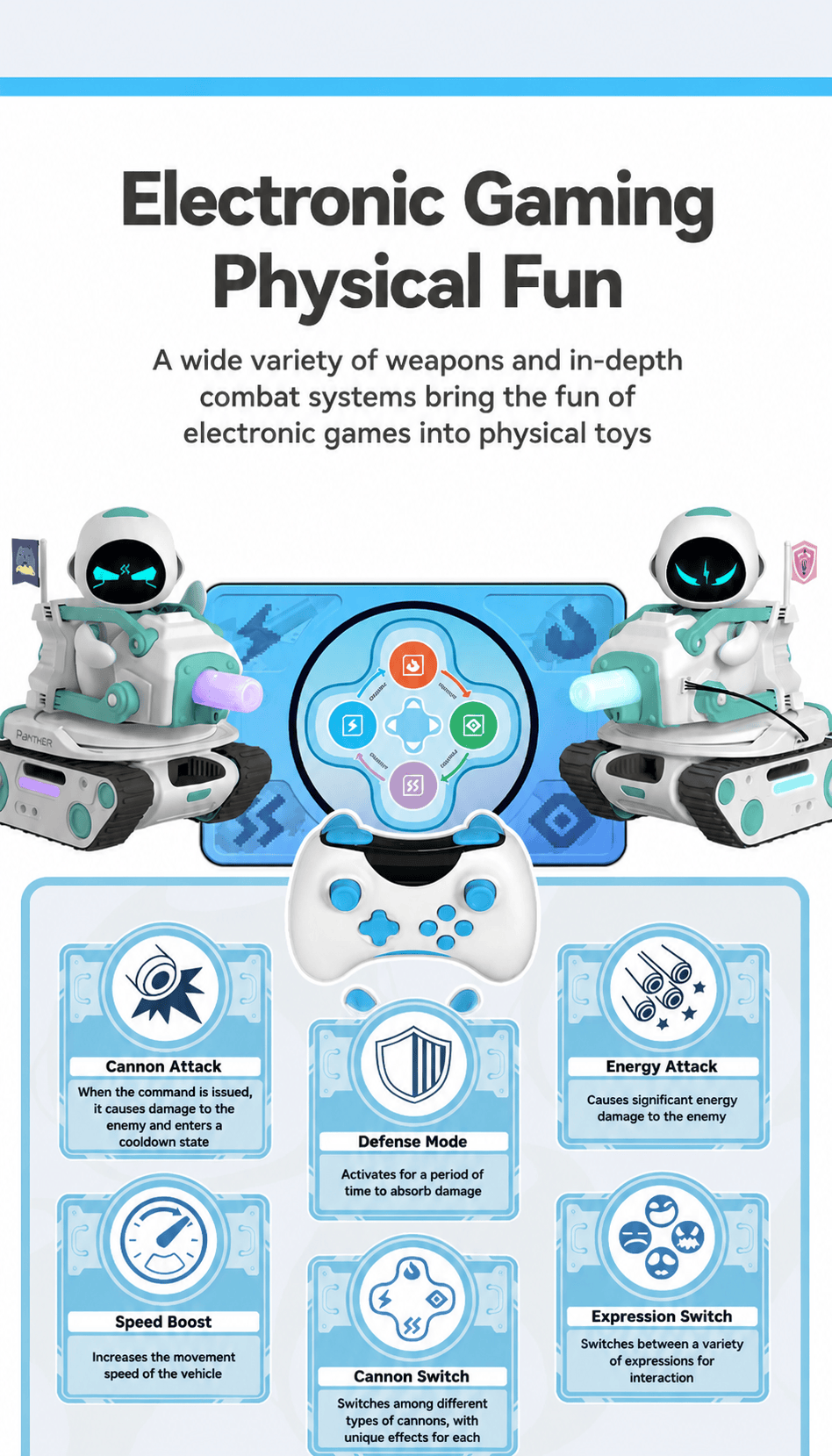 Eilik AI Battle Robot Programmable Combat Toy Detail 06 AIXTOY Eilik AI Battle Robot Programmable Combat Toy Detail 06 AIXTOY