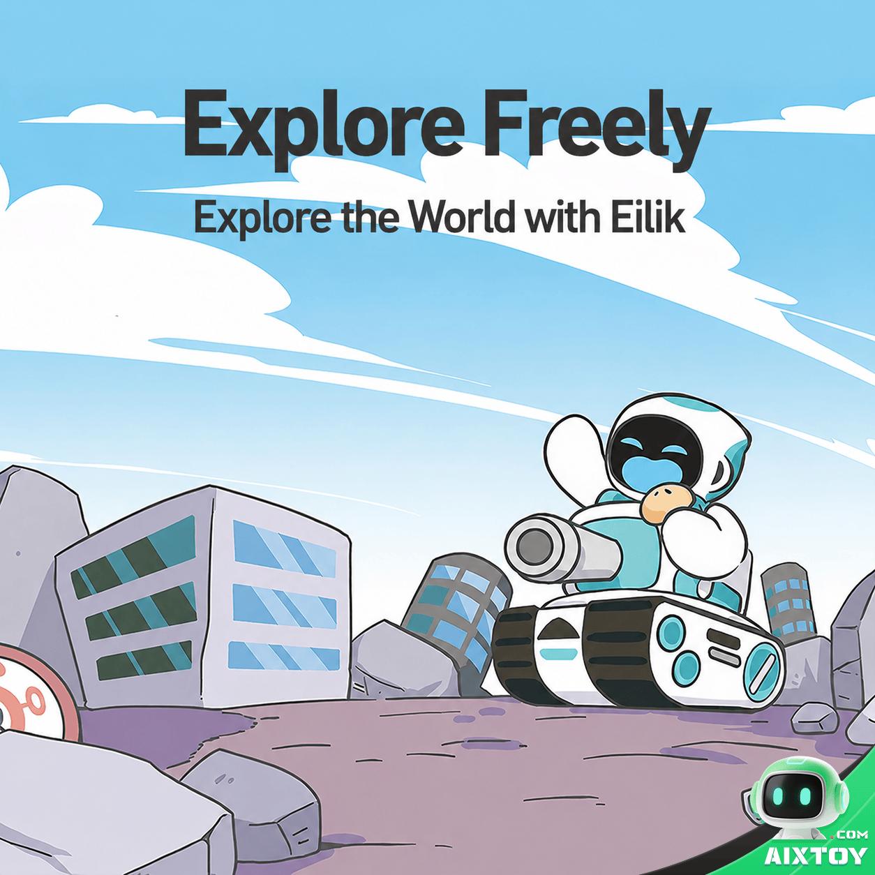 Eilik AI Battle Robot Gallery Photo 03 AIXTOY Eilik AI Battle Robot Gallery Image 03 AIXTOY