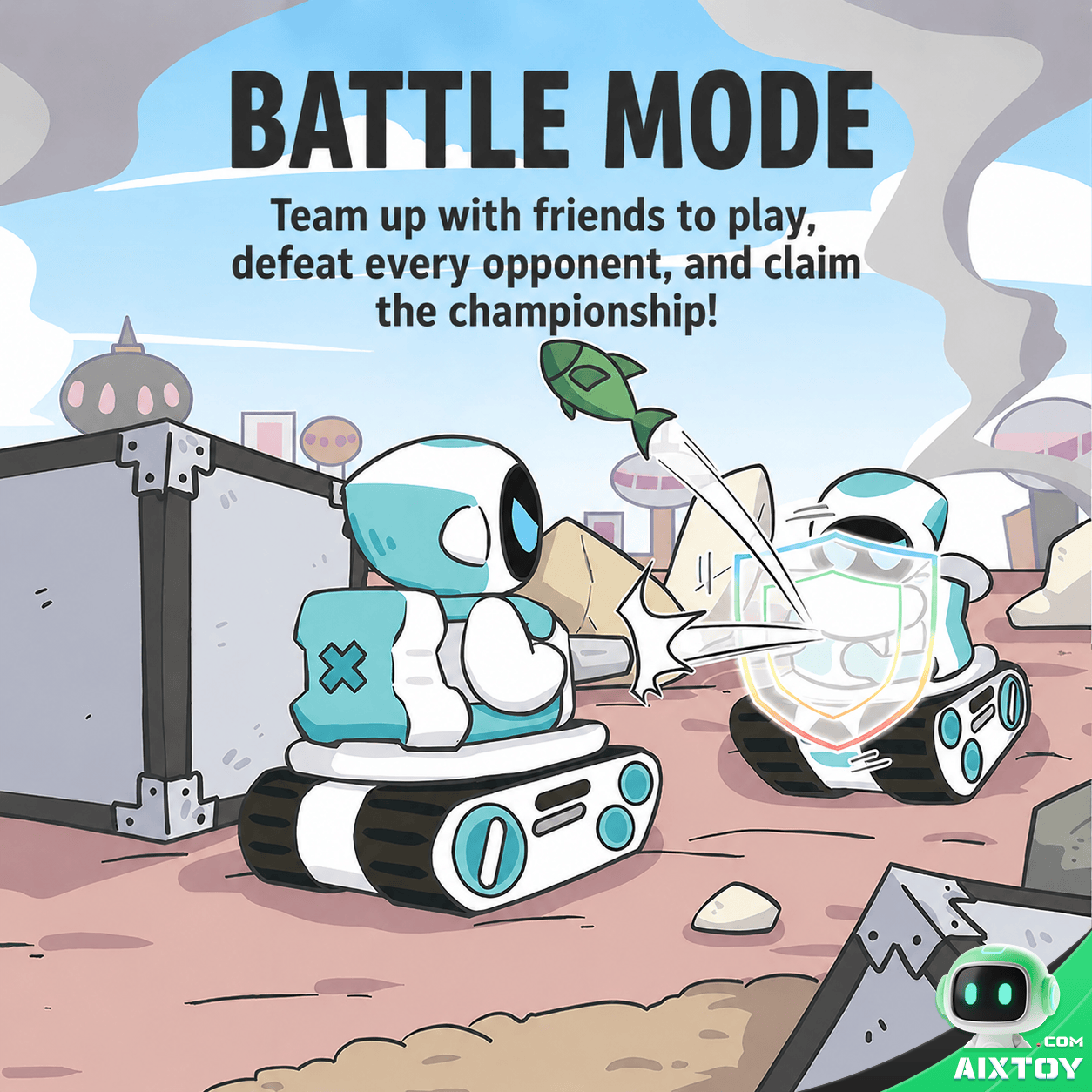 Eilik AI Battle Robot Gallery Photo 04 AIXTOY Eilik AI Battle Robot Gallery Image 04 AIXTOY