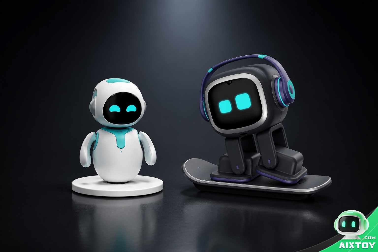 Eilik vs EMO desktop companion robots comparison