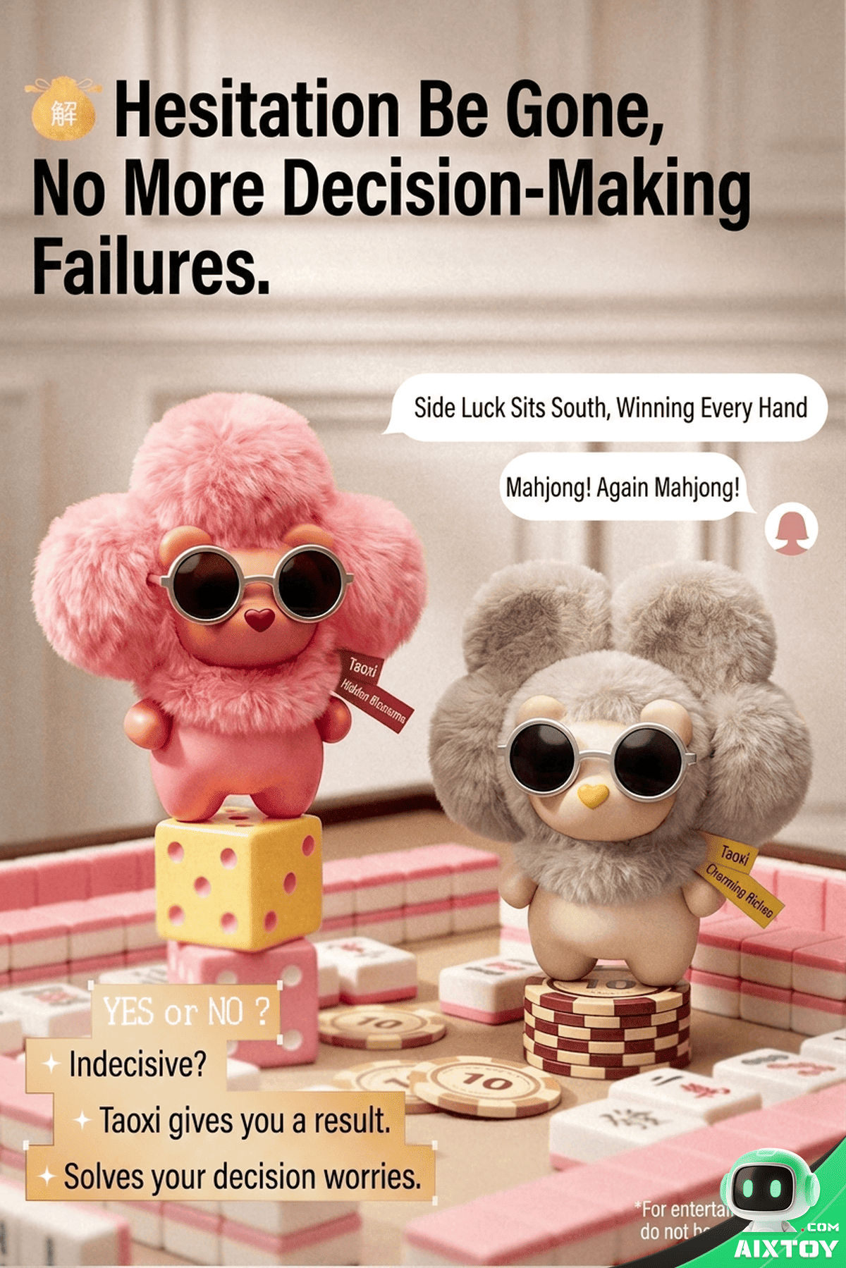 Emobody Peach AI Smart Robot - Emotional Plush Companion Toy detail