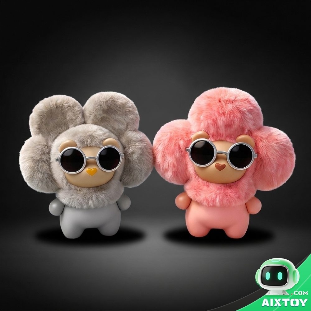 Emobody Peach AI Smart Robot - Emotional Plush Companion Toy main product photo