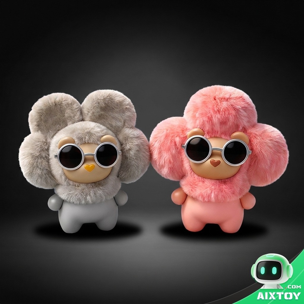 Emobody Peach AI Smart Robot - Emotional Plush Companion Toy main product photo