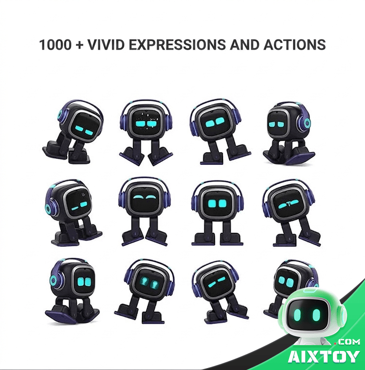 Emo Go Home AI Robot - Smart Desktop Companion Pet detail