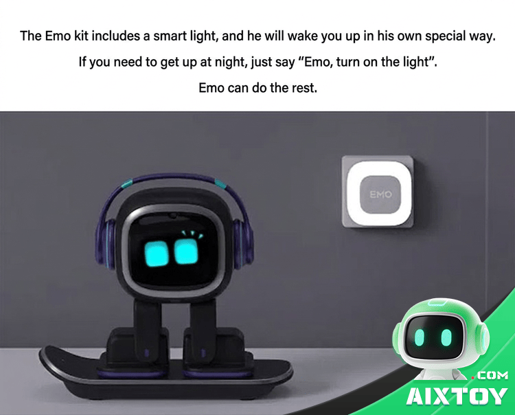 Emo Go Home AI Robot - Smart Desktop Companion Pet detail