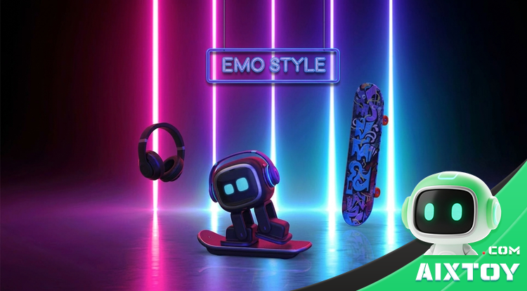 Emo Go Home AI Robot - Smart Desktop Companion Pet detail