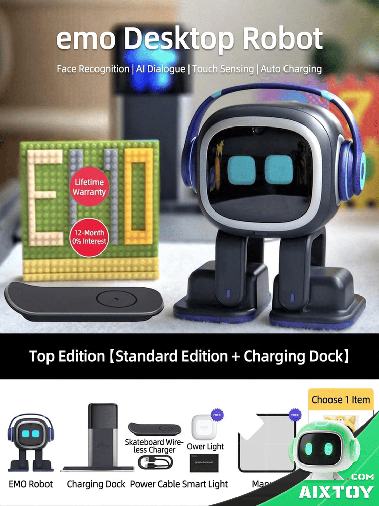 Emo Go Home AI Robot - Smart Desktop Companion Pet gallery photo 6
