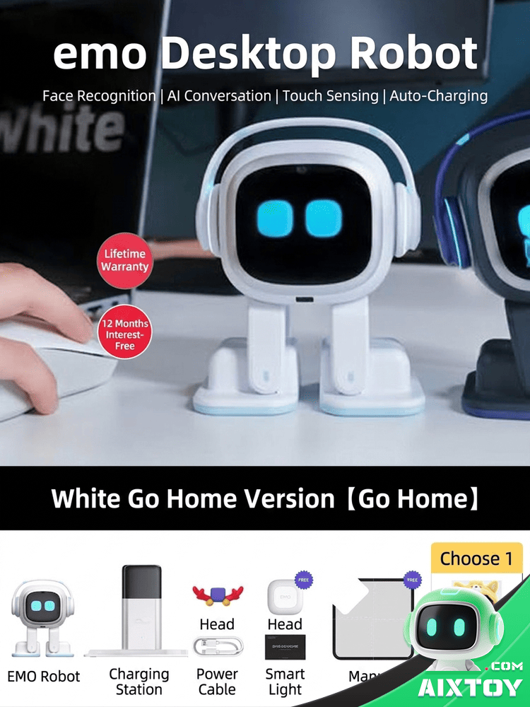 Emo Go Home AI Robot - Smart Desktop Companion Pet gallery photo 7